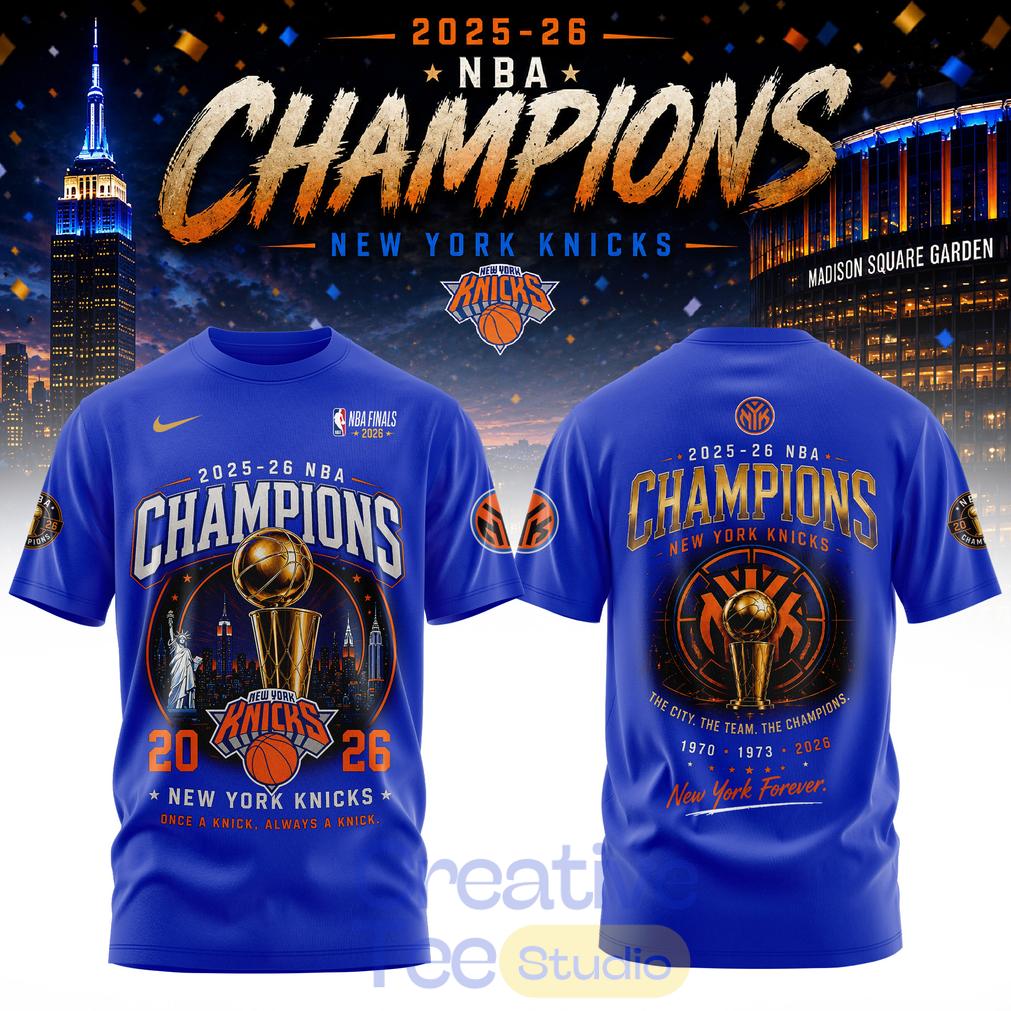 New York Knick 2026 NBA Champions T-Shirt