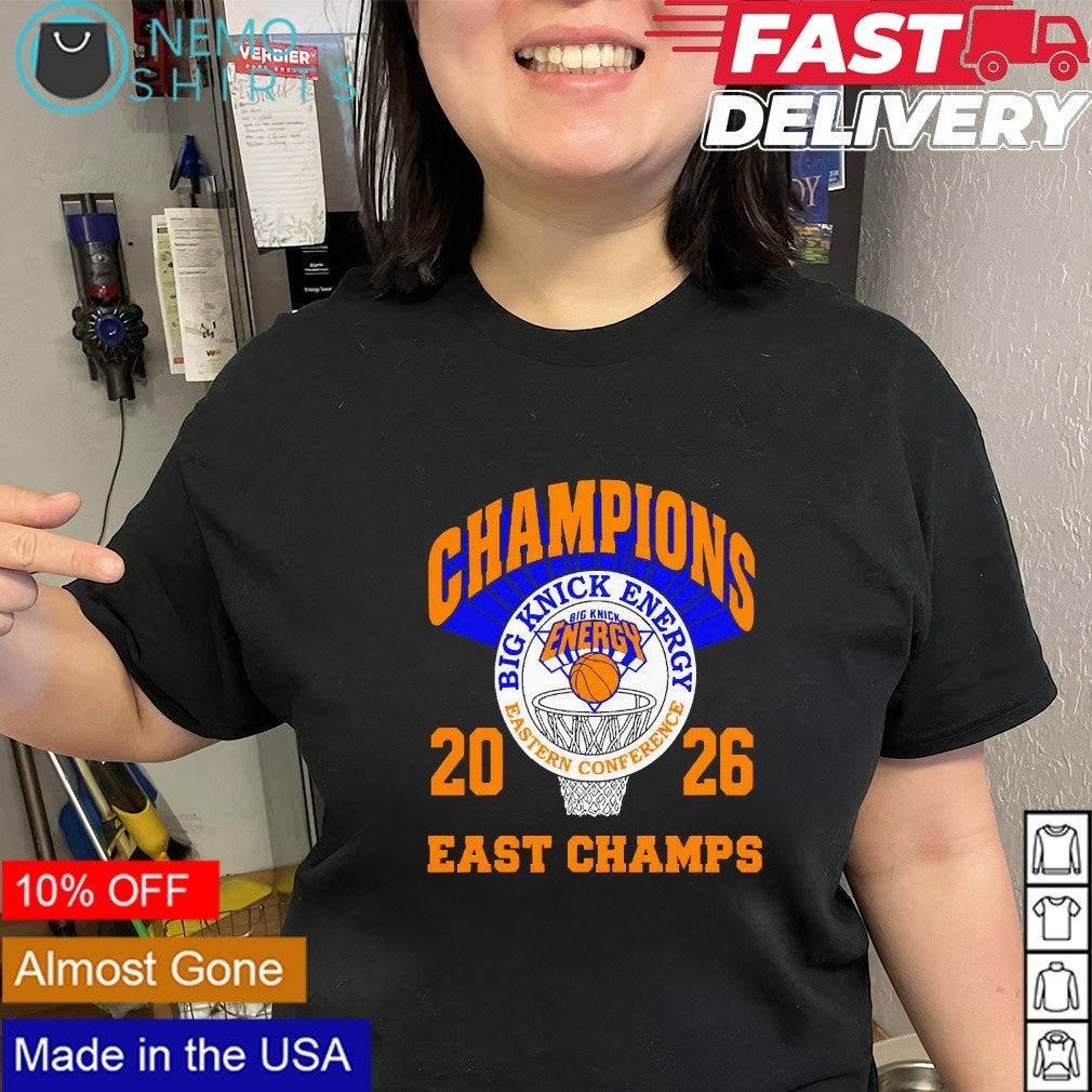 New York Knicks 2026 East champions shirt