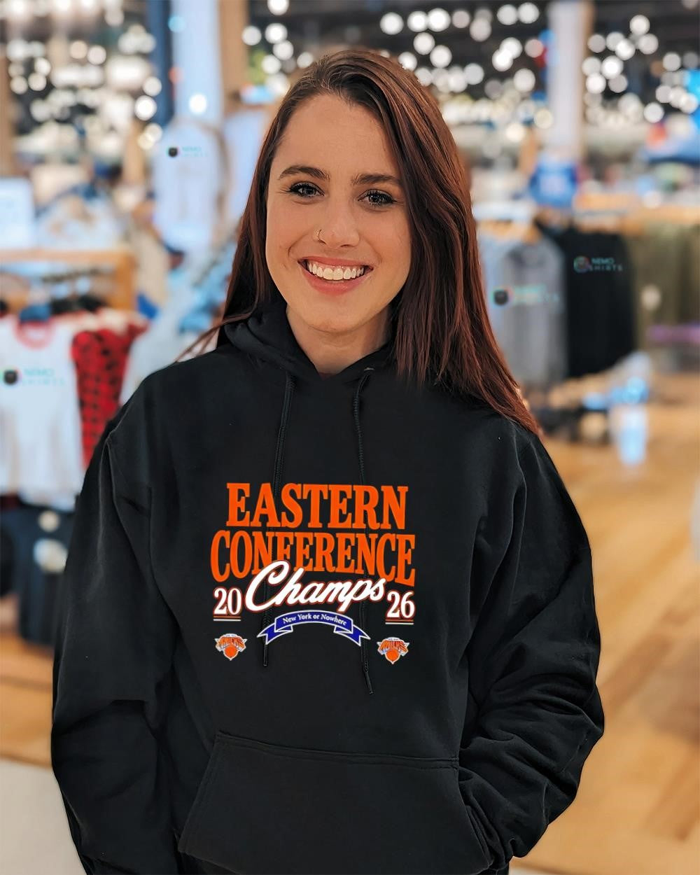 New York Knicks 2026 Eastern Conference Champs New York or Nowhere shirt