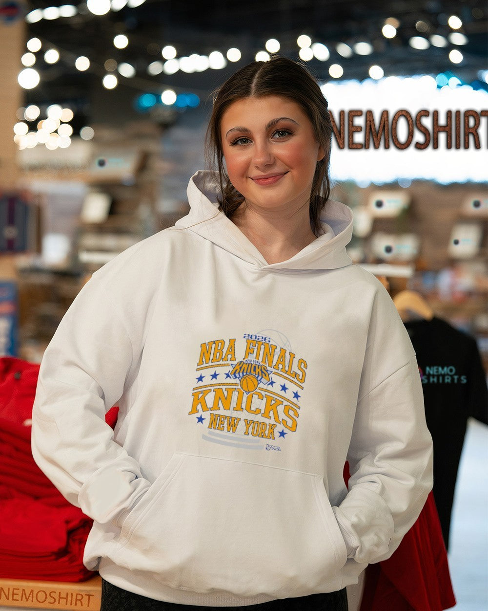 New York Knicks 2026 NBA Finals trophy shirt