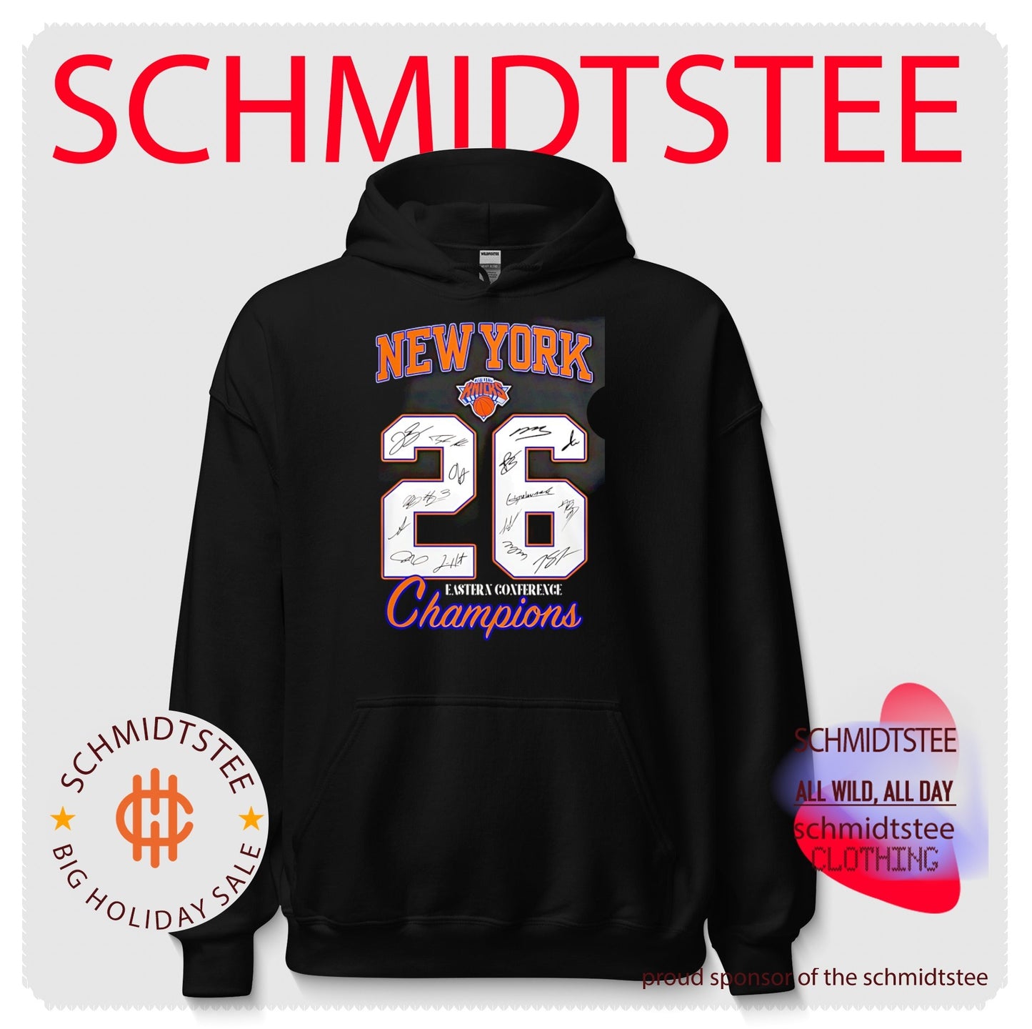 New York Knicks 26 Eastern Conference Champions signature shirt
