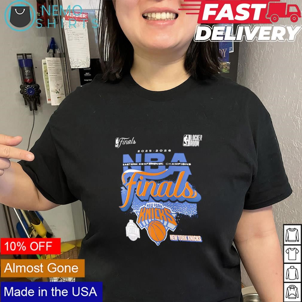 New York Knicks Conference Champs 2025-26 Finals NBA shirt