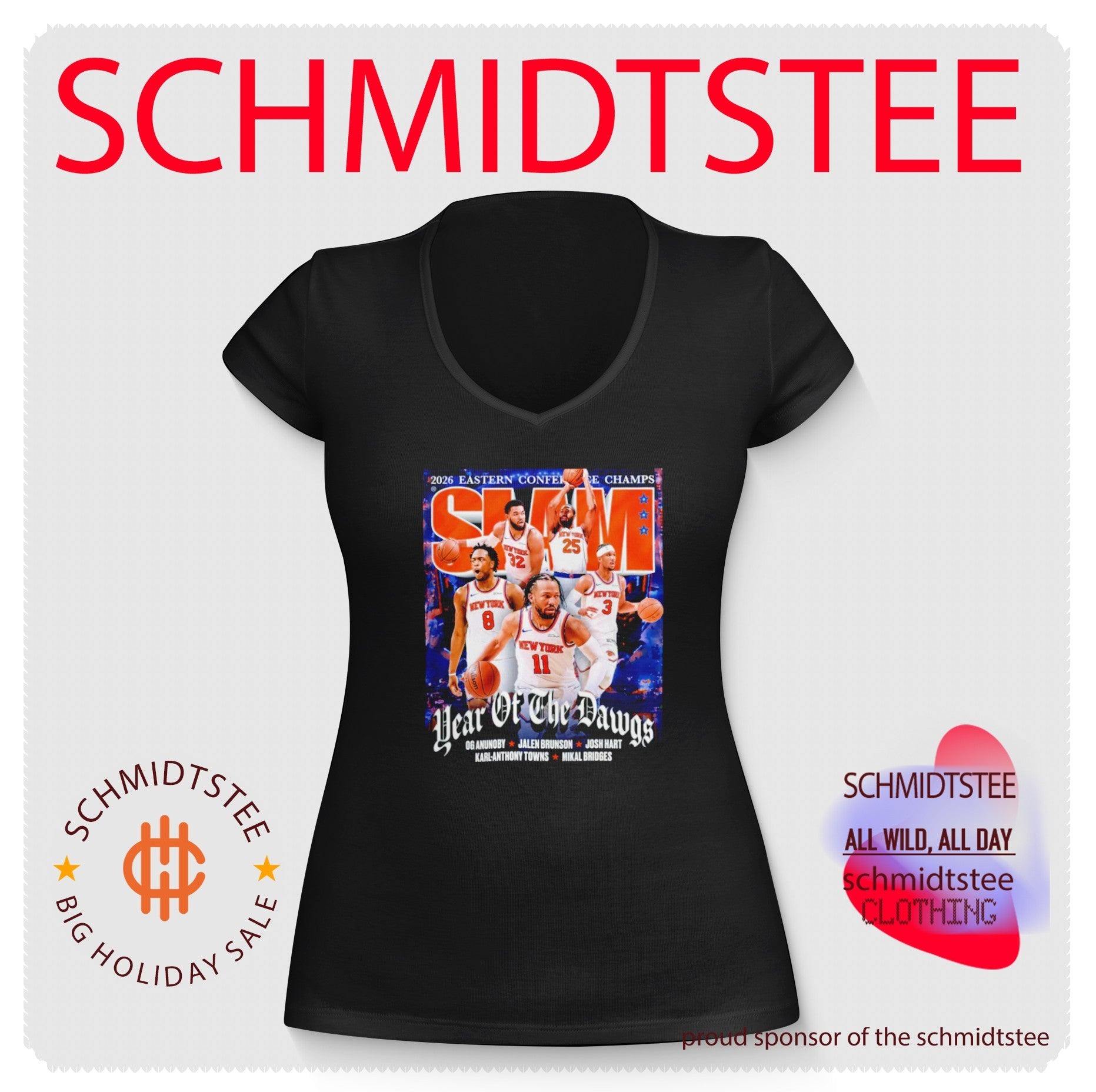 New York Knicks Eastern Conference Champs Slam Shirt