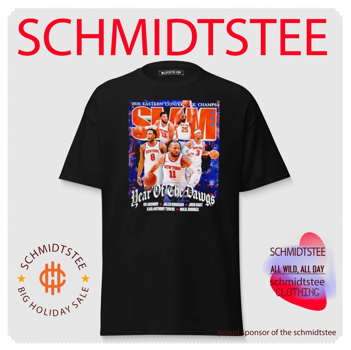 New York Knicks Eastern Conference Champs Slam Shirt