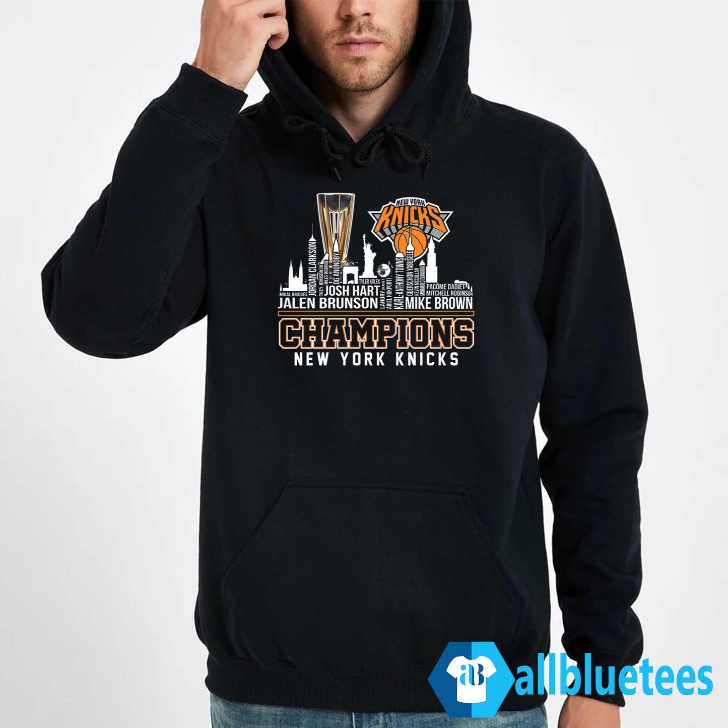 New York Knicks Players Name Champions Shirt