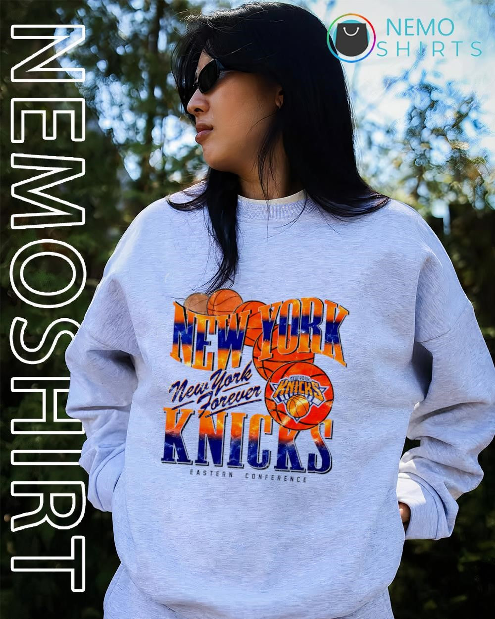 New York Knicks baller bounce logo shirt