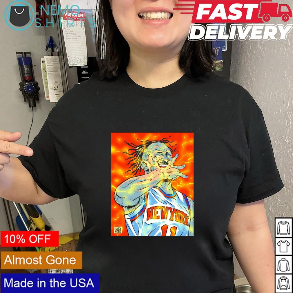 New York Knicks player Jalen Brunson JB Hand Bite shirt