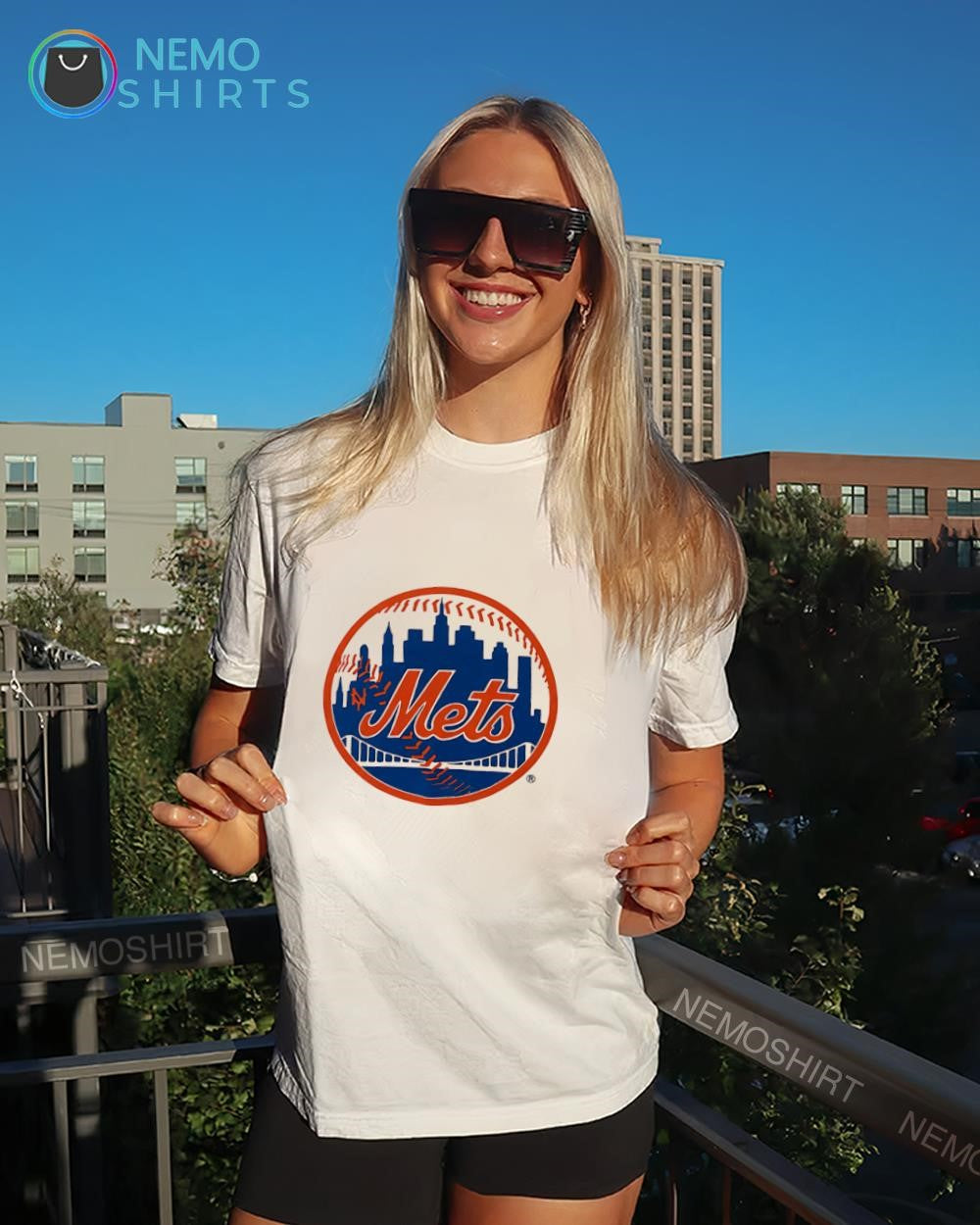 New York Mets MLB team 2026 season logo shirt