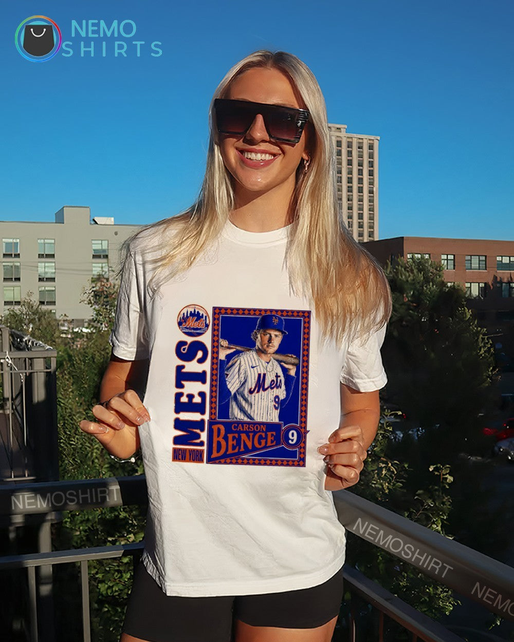 New York Mets prospect 9 Carson Benge shirt