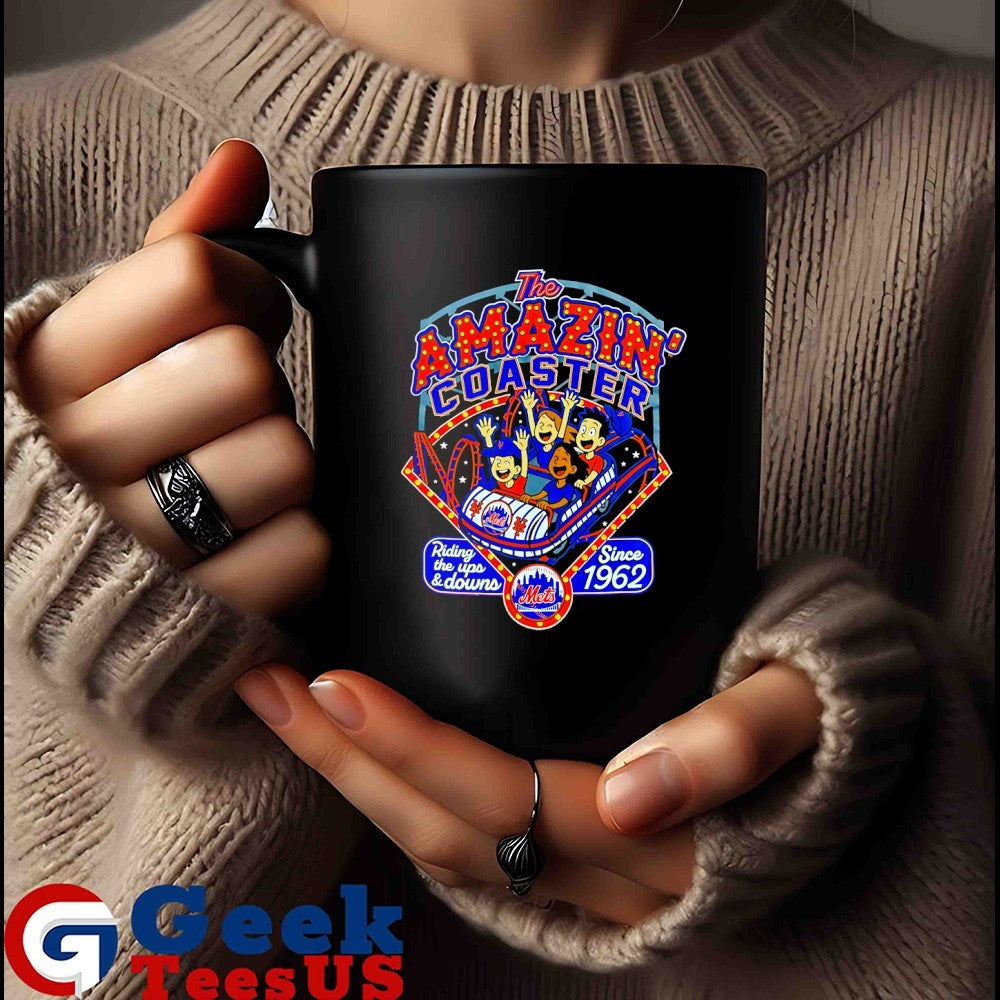 New York Mets the Amazin’ coaster retro shirt