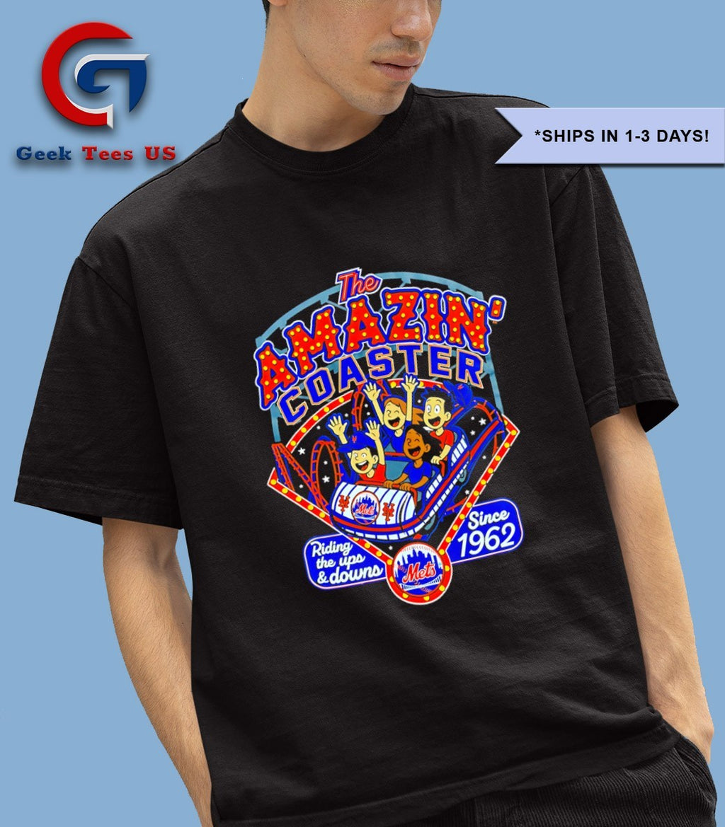 New York Mets the Amazin’ coaster retro shirt