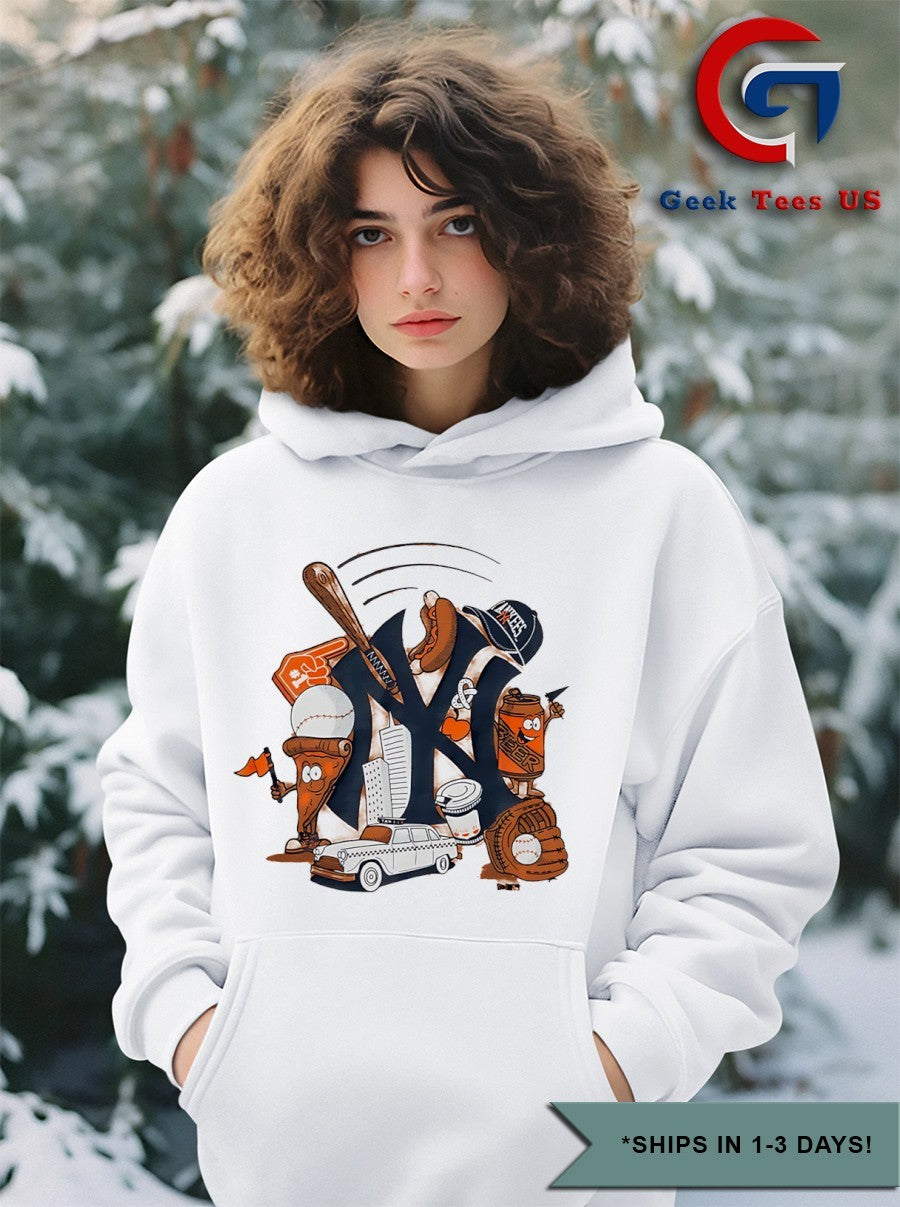 New York Yankees MLB Skyline shirt
