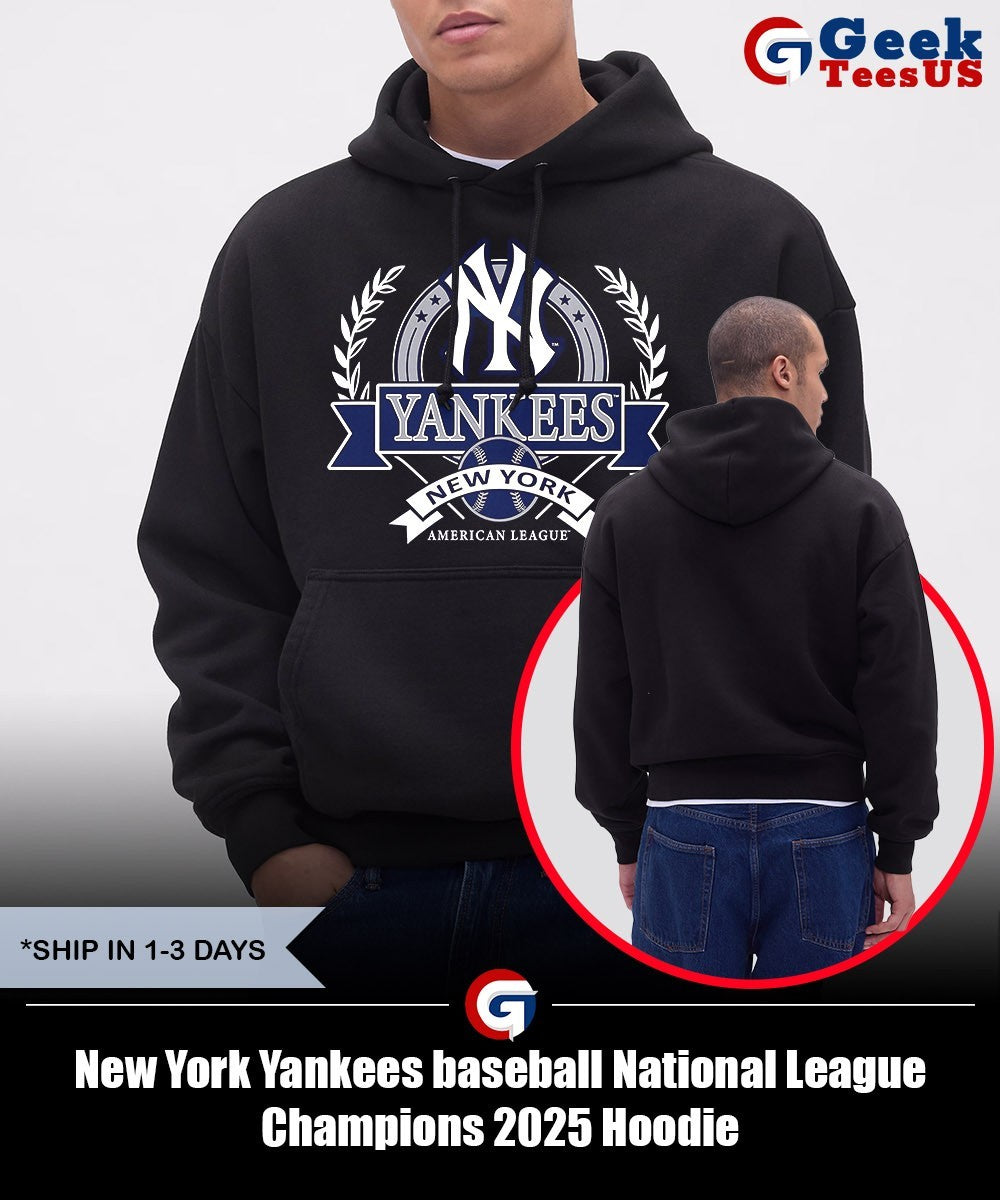 New York Yankees baseball National League Champions 2025 shirt