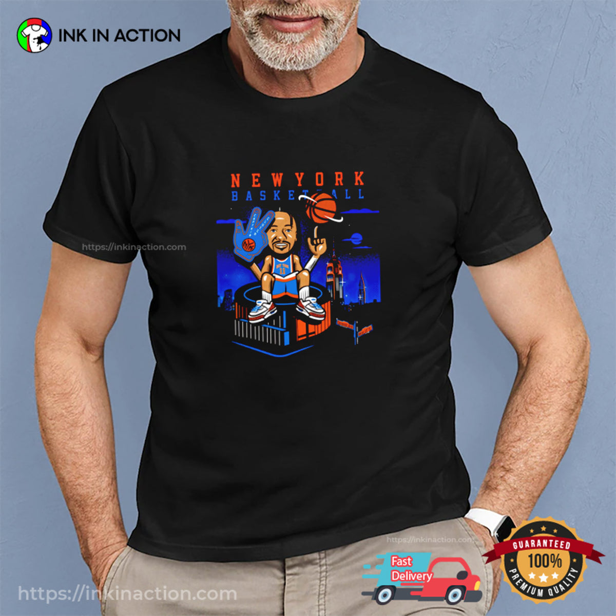 New York basketball Captain Jalen Brunson T-shirt