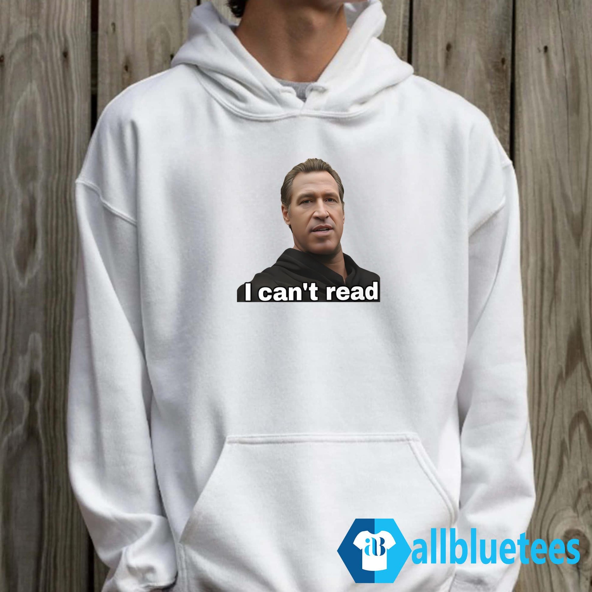 Newsom I Can’t Read Shirt