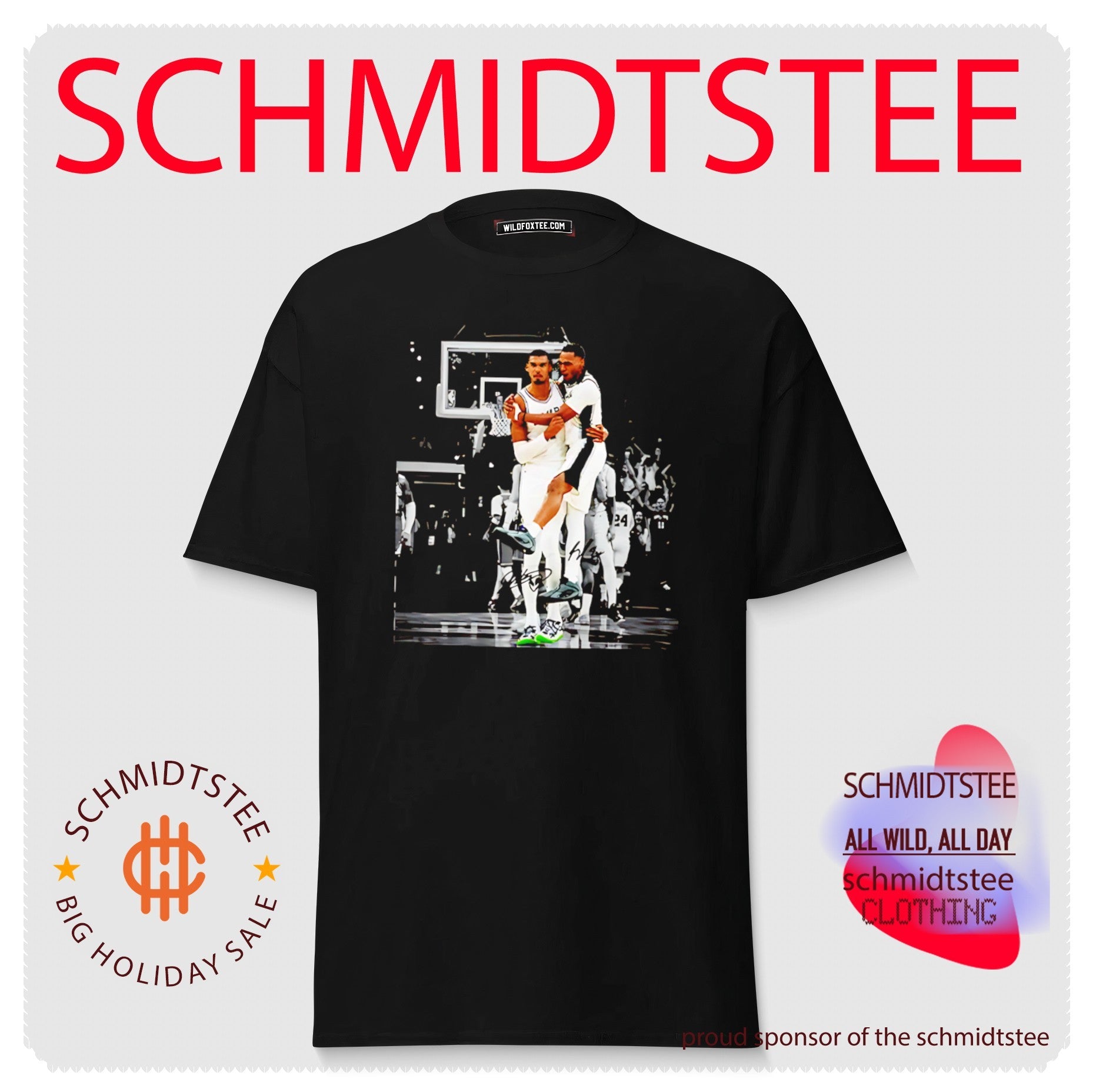 Next Gen Spurs Victor Wembanyama x Stephon Castle Shirt