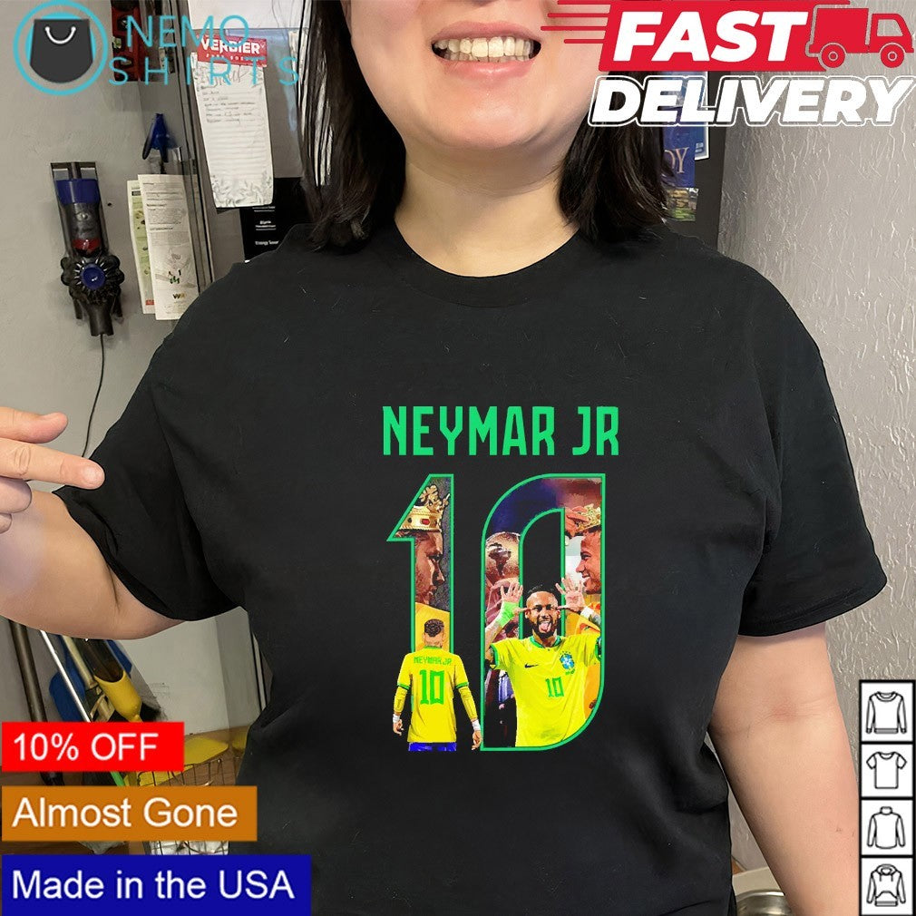 Neymar Jr no 10 World Cup 2026 shirt