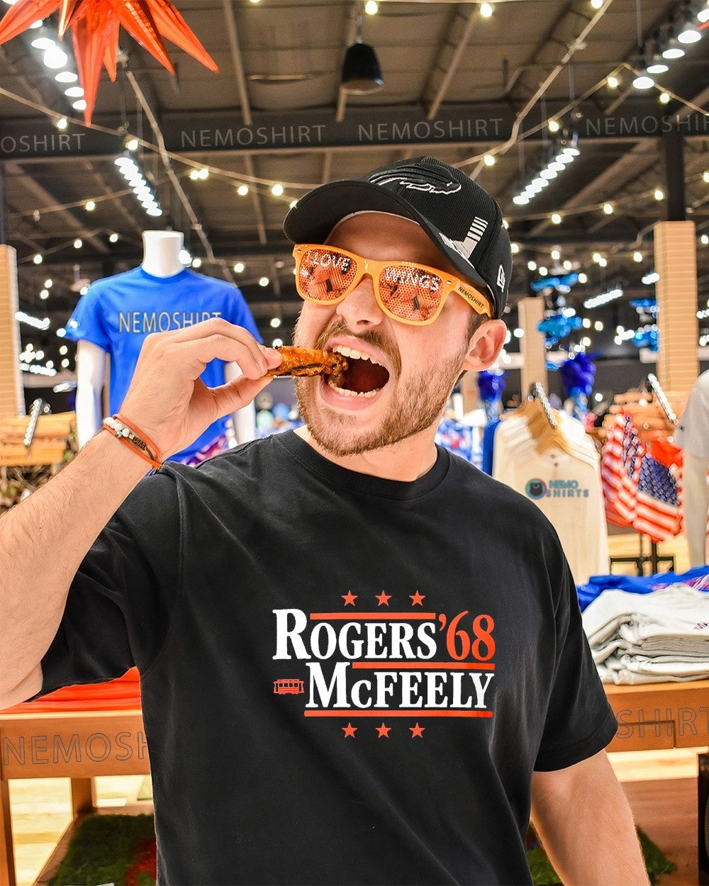Rogers McFeely ’68 campaign shirt