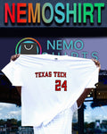 NiJaree Canady Texas Tech Red Raiders Number 24 shirt