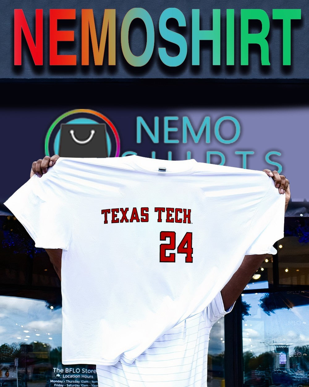 NiJaree Canady Texas Tech Red Raiders Number 24 shirt