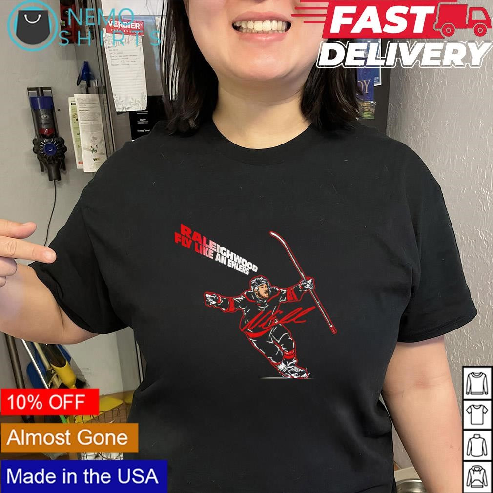Nikolaj Ehlers Carolina Hurricanes raleghwood fly like an ehlers signature shirt