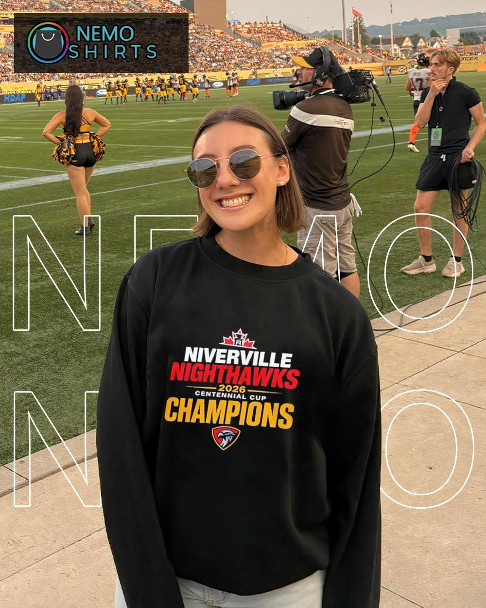 Niverville Nighthawks 2026 Centennial Cup Champions shirt