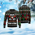 No Lift No Gift Fitness Santa Ugly Christmas Sweater