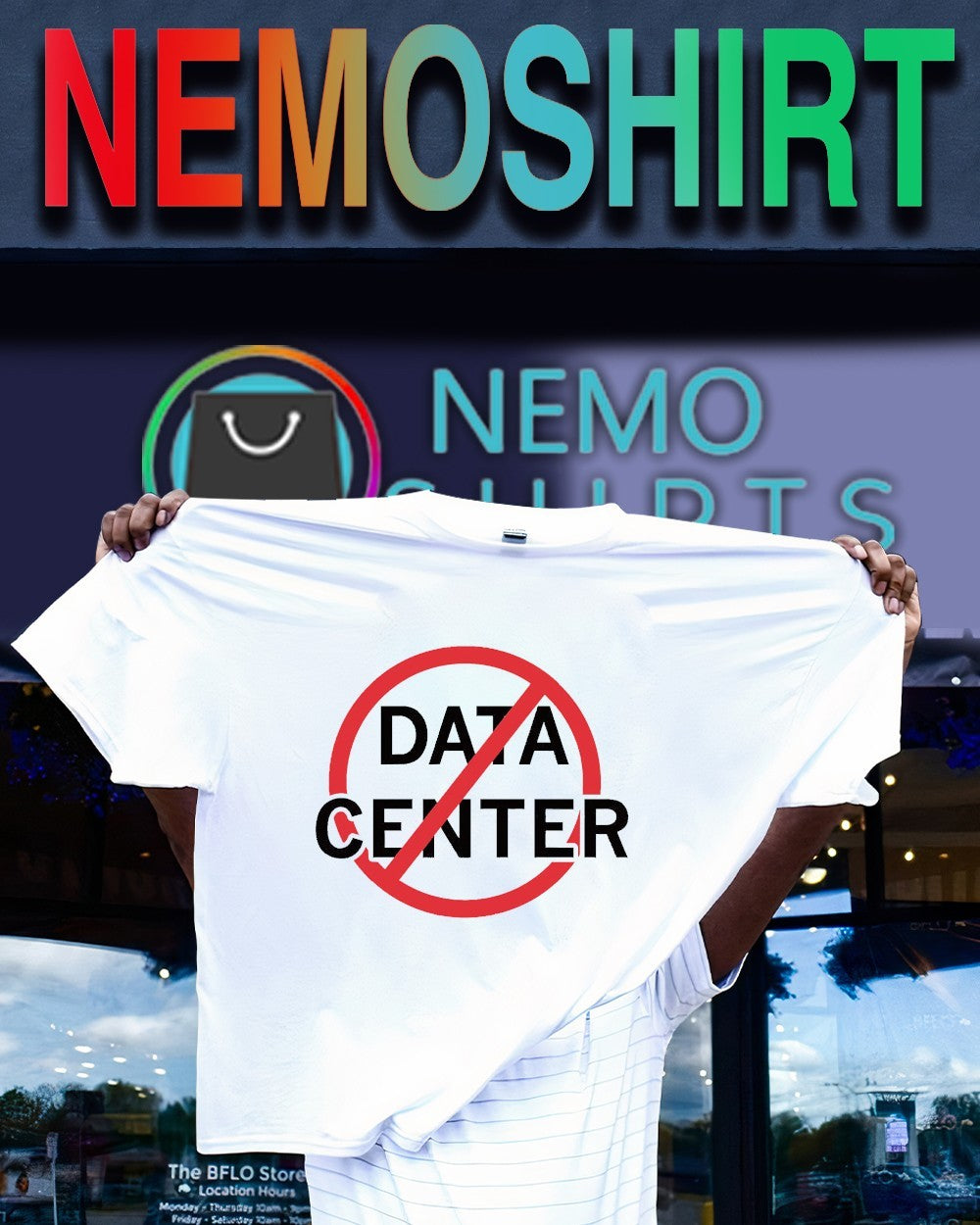 No data centers shirt