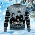 No Sleep ‘Til Chicago Ugly Christmas Sweater