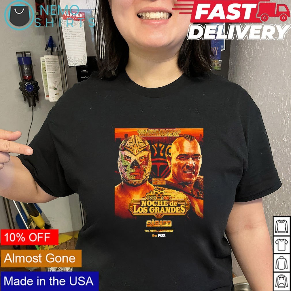 Noche de Los Grandes Lucha Por El campeonato American championship shirt