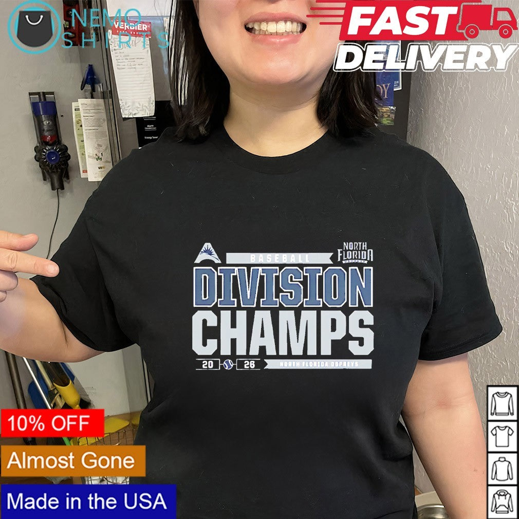North Florida Ospreys 2026 Baseball Division Champions shirt