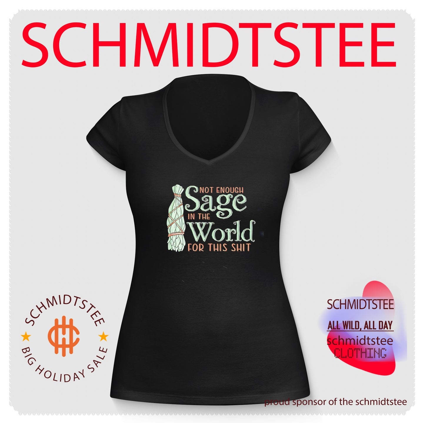 Not enough sage in the world for this shit illustration shirt