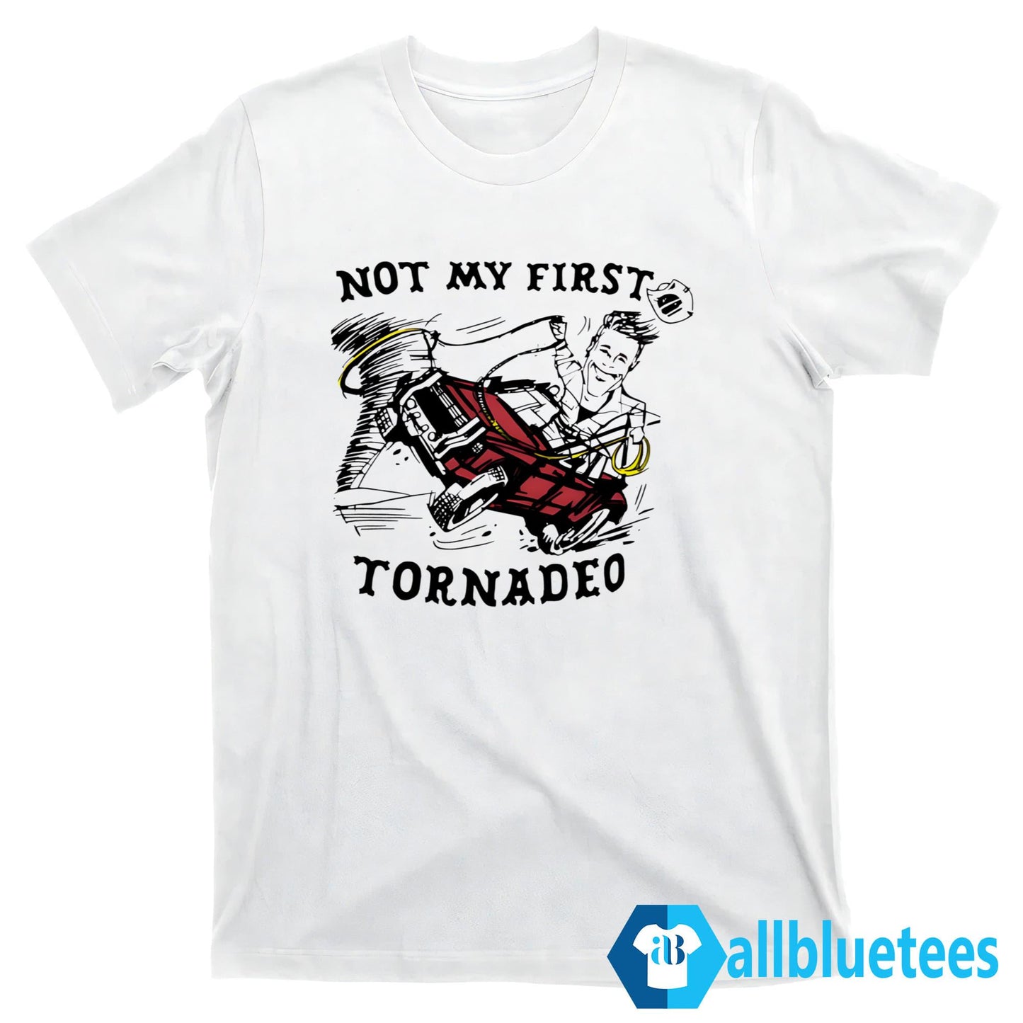 Glen Powell Not My First Tornado Shirt