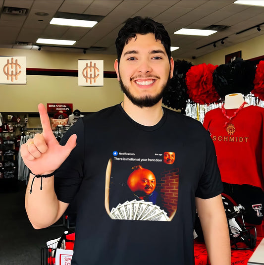 Notification there is motion at your front door Sonion meme shirt