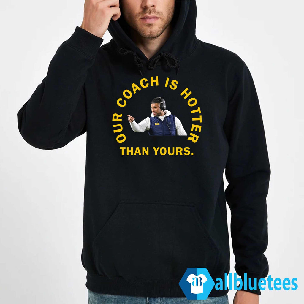 Notre Dame Marcus Freeman Our Coach Is Hotter Than Yours Shirt