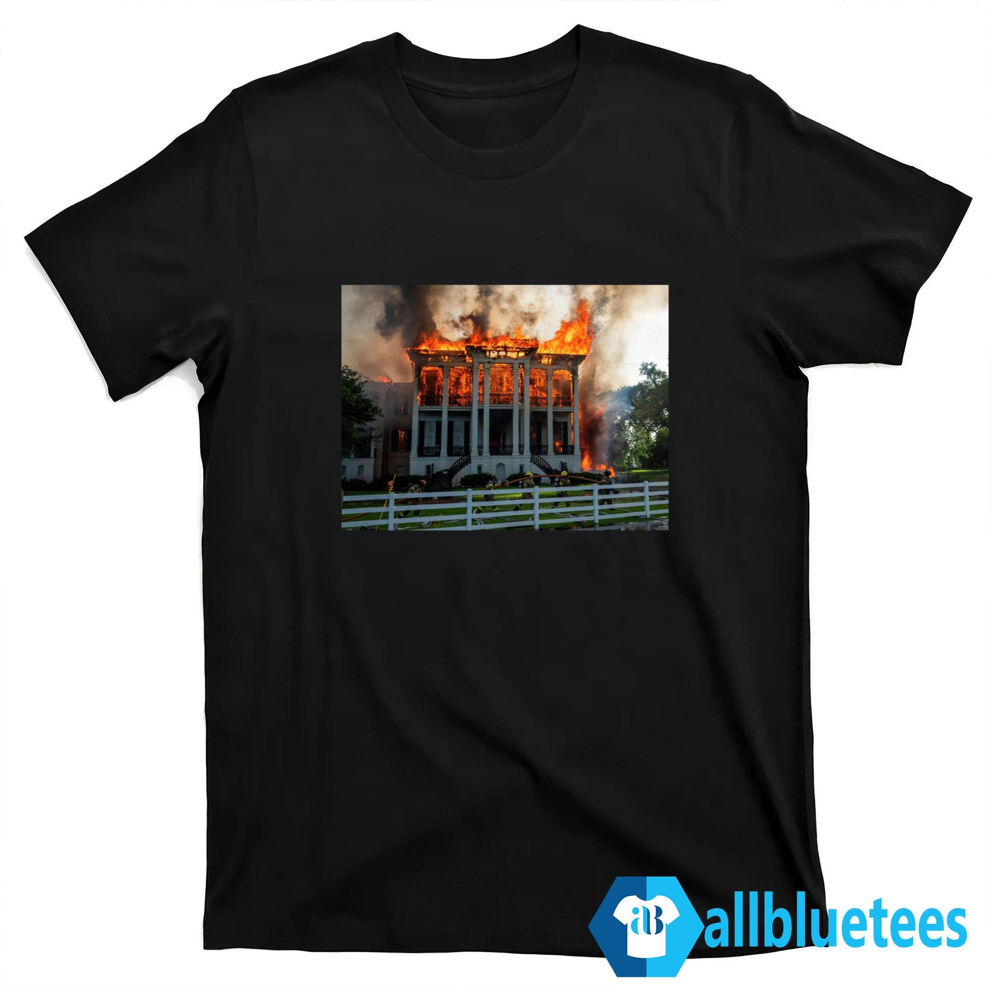 Nottoway Plantation Fire Shirt
