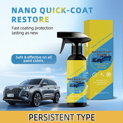 Nano automotive coating spraying – a professional spray coating with excellent hydrophobicity and UV protection.