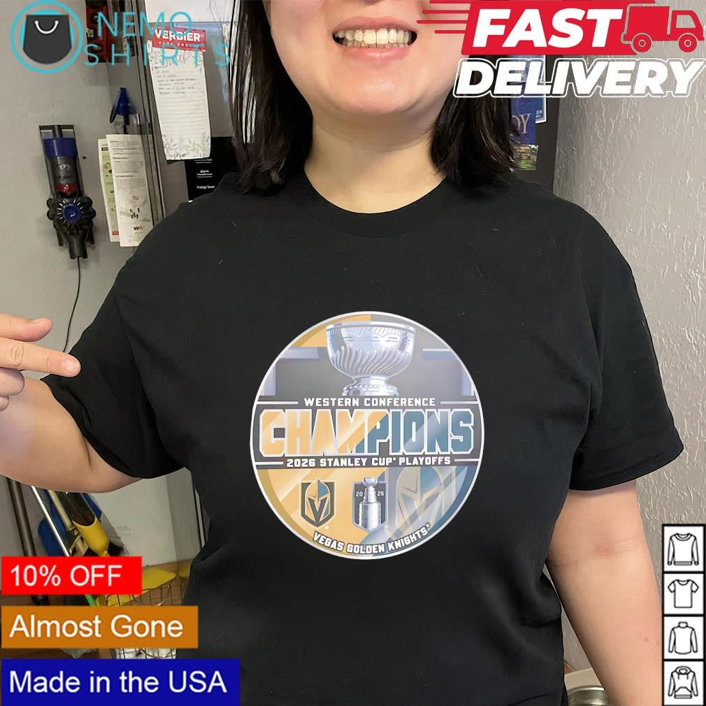 Vegas Golden Knights Western Conference Champions 2026 Stanley Cup Playoffs shirt