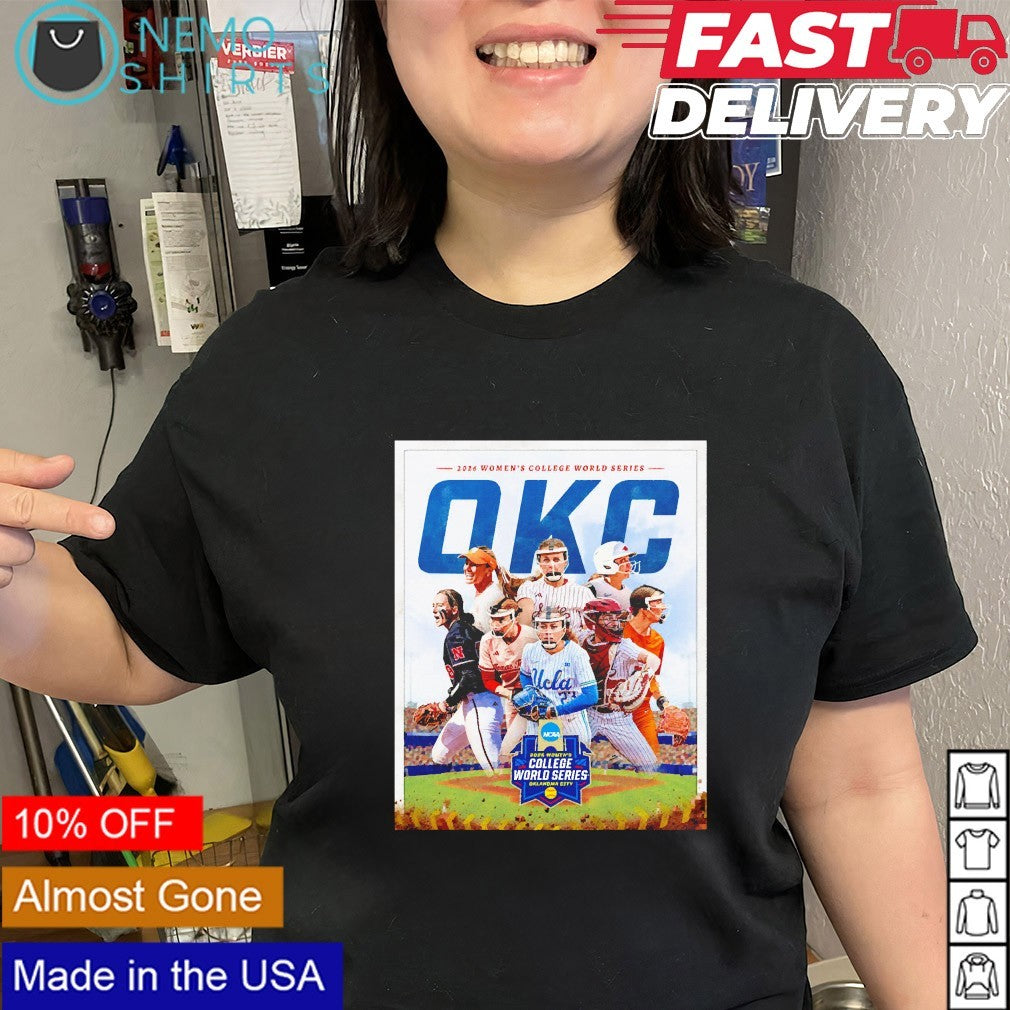 OKC 2026 women’s college world series eight teams one dream shirt