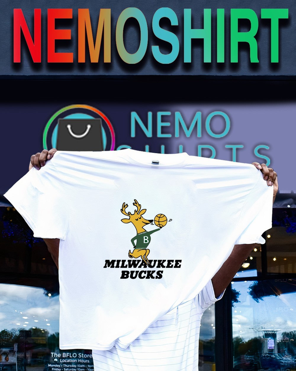 OTD in 1968 Milwaukee Bucks shirt