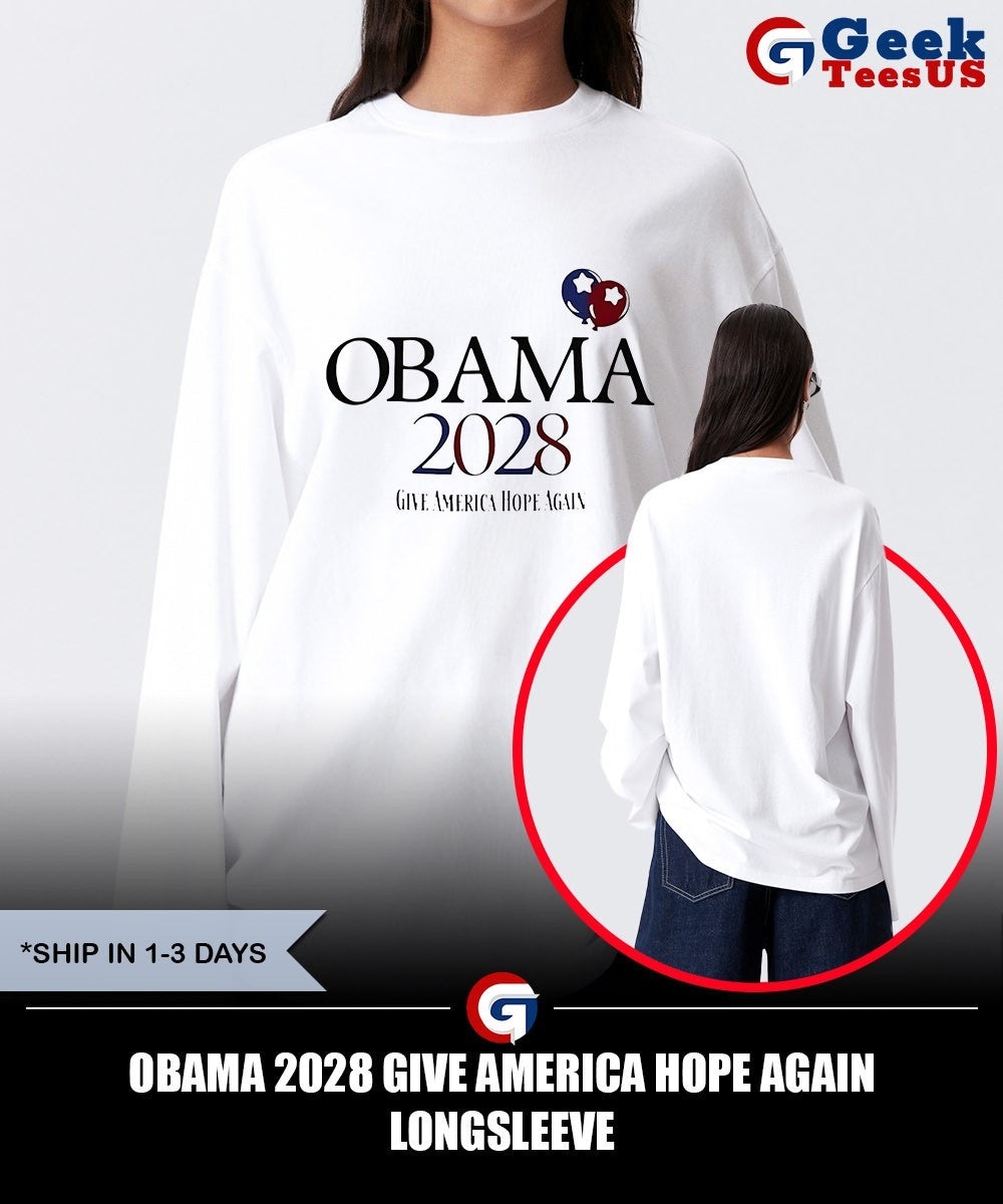 Obama 2028 Give America Hope Again shirt