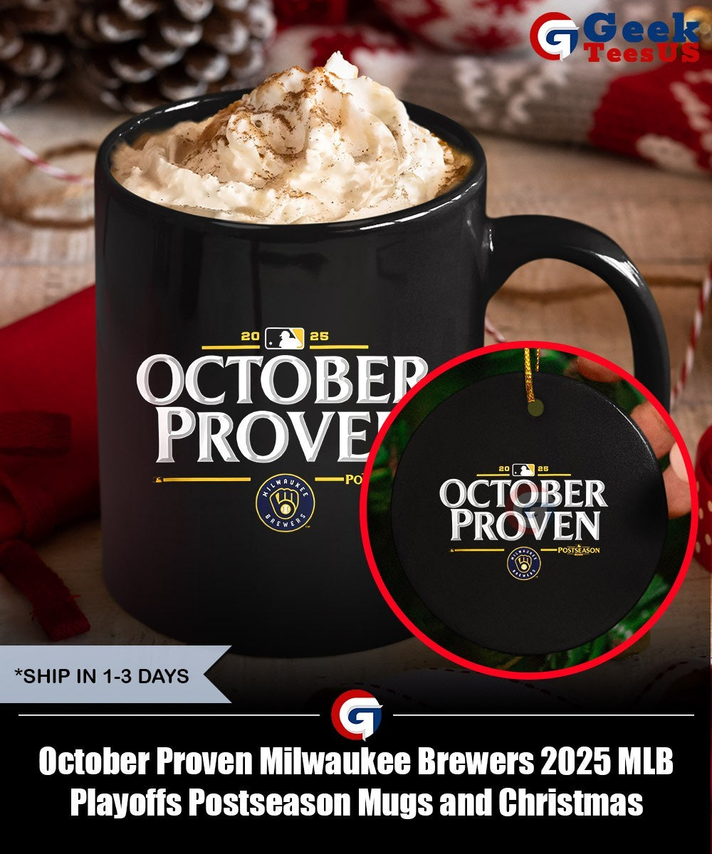 October Proven Milwaukee Brewers 2025 MLB Playoffs Postseason shirt