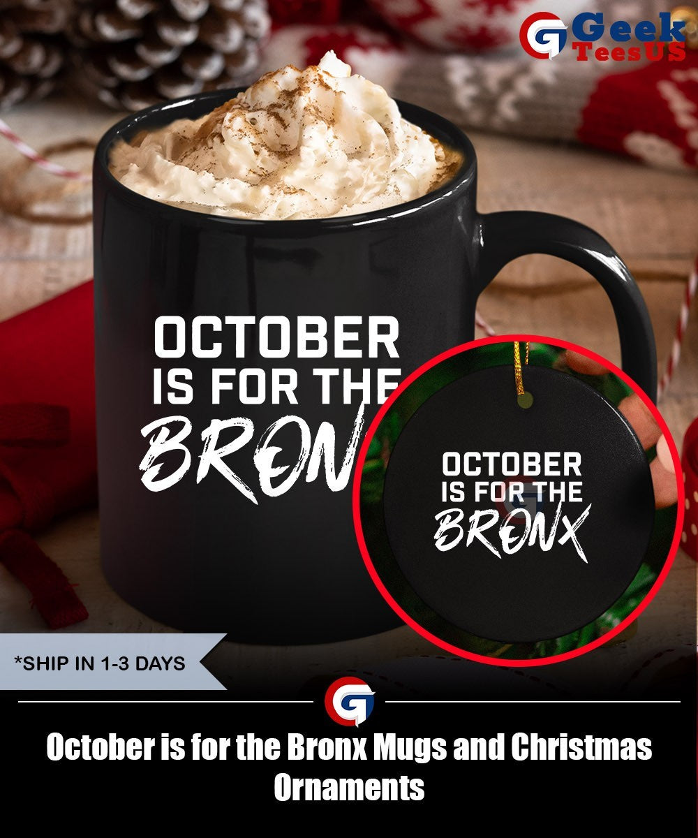 October is for the Bronx shirt