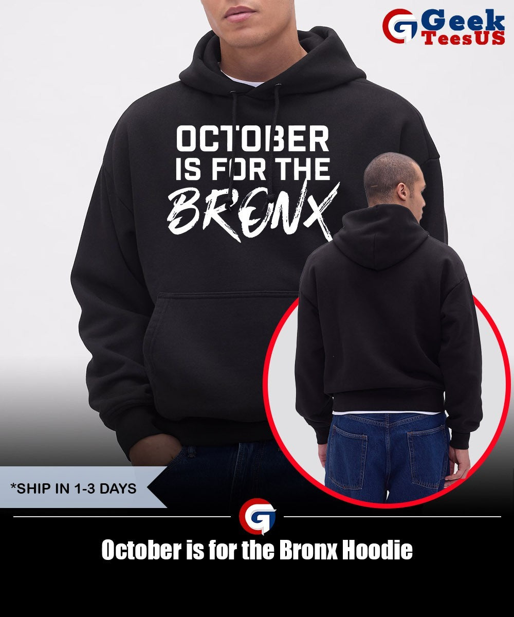 October is for the Bronx shirt