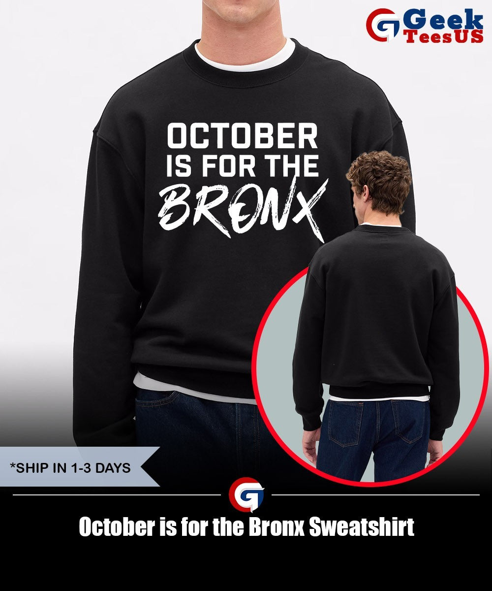 October is for the Bronx shirt