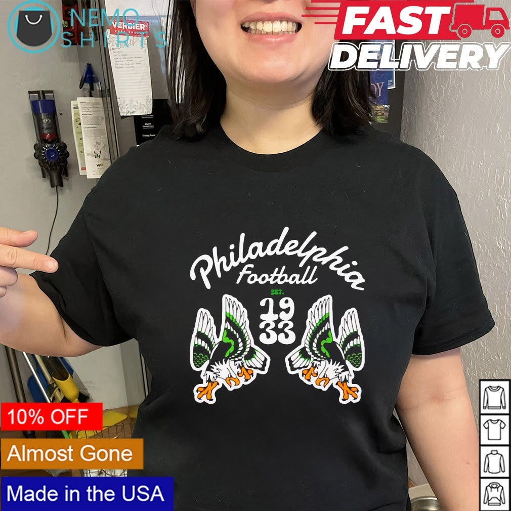 Philadelphia Eagles football est 1933 shirt
