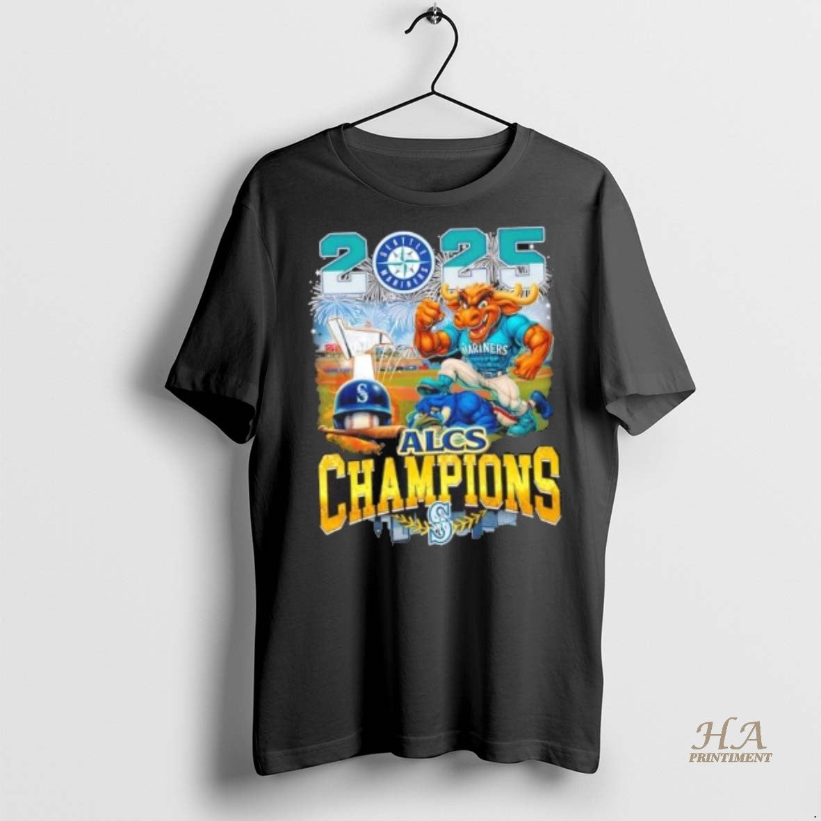 Official 2025 Alcs Champions Seattle Mariners Win Toronto Blue Jay Lose Shirt