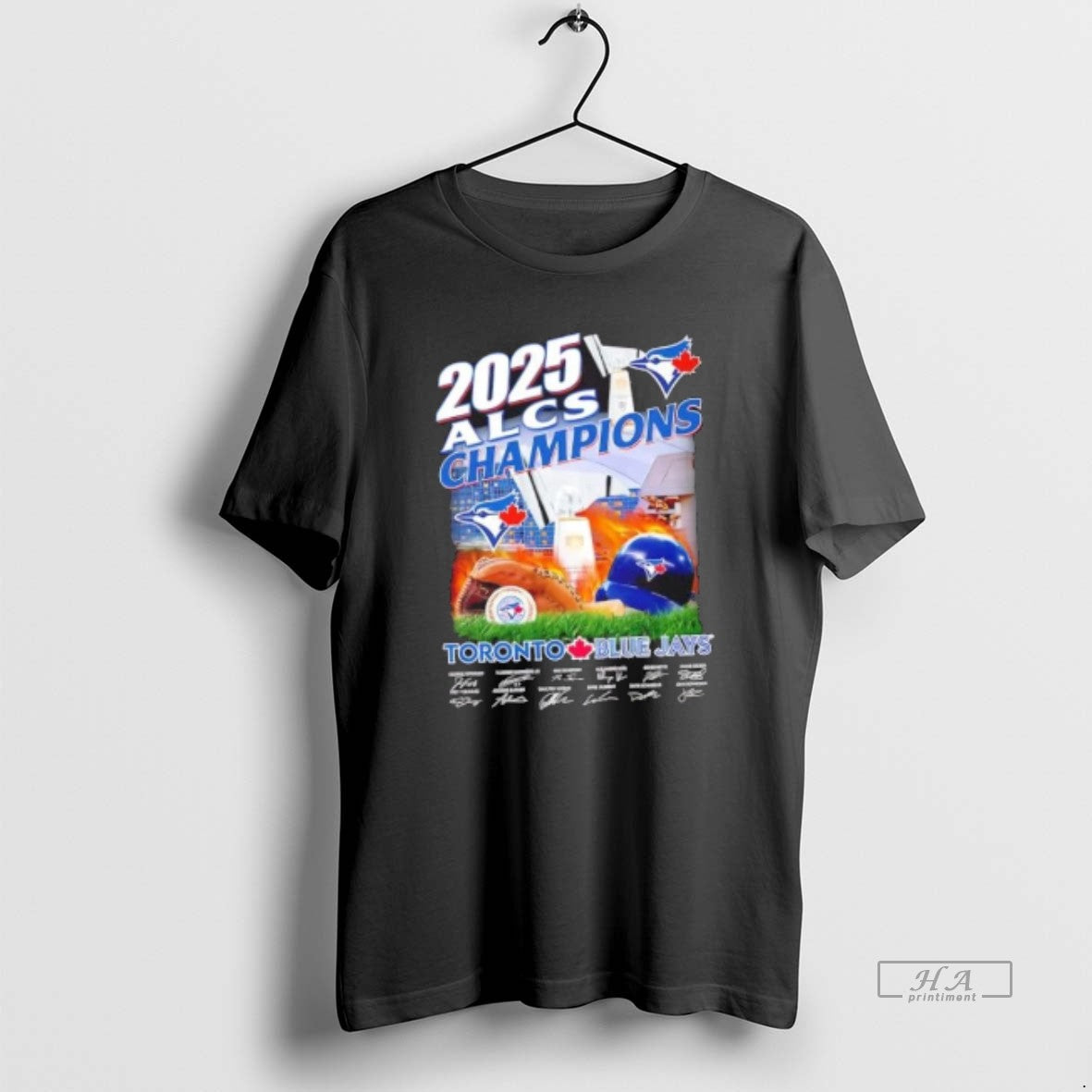 Official 2025 Alcs Champions Toronto Blue Jays All Names Signatures