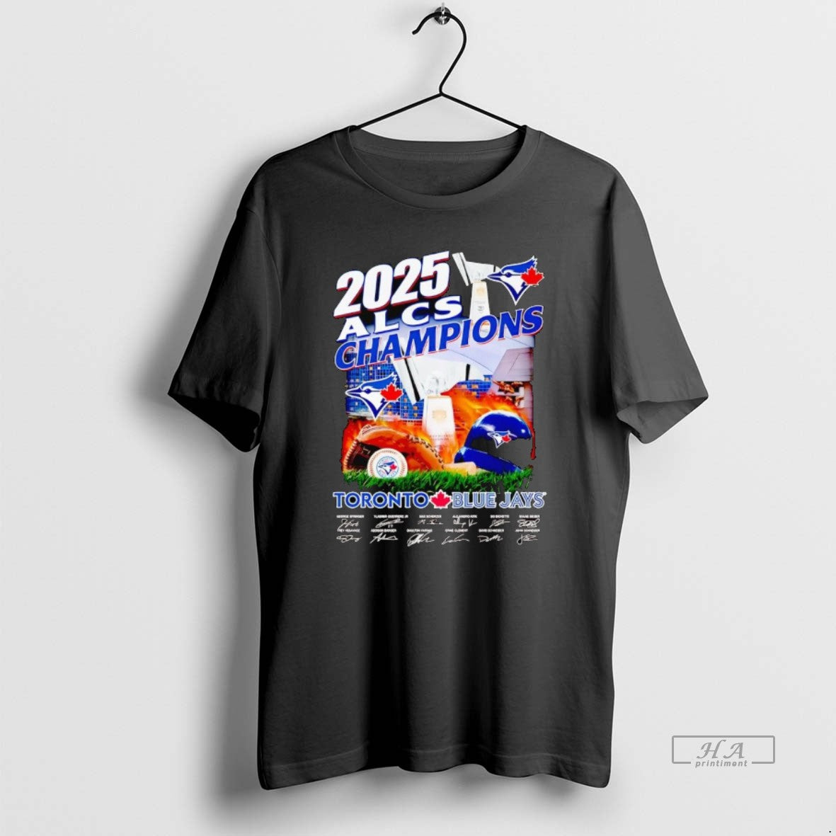 Official 2025 Alcs Champions Toronto Blue Jays Team Players