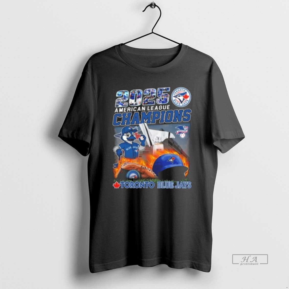 Official 2025 American League Champions Mascot Toronto Blue Jays